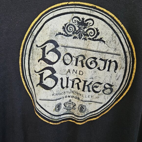 Harry Potter Borgin and Burkes spooky ladies t-shirt  Size XL - Picture 3 of 5
